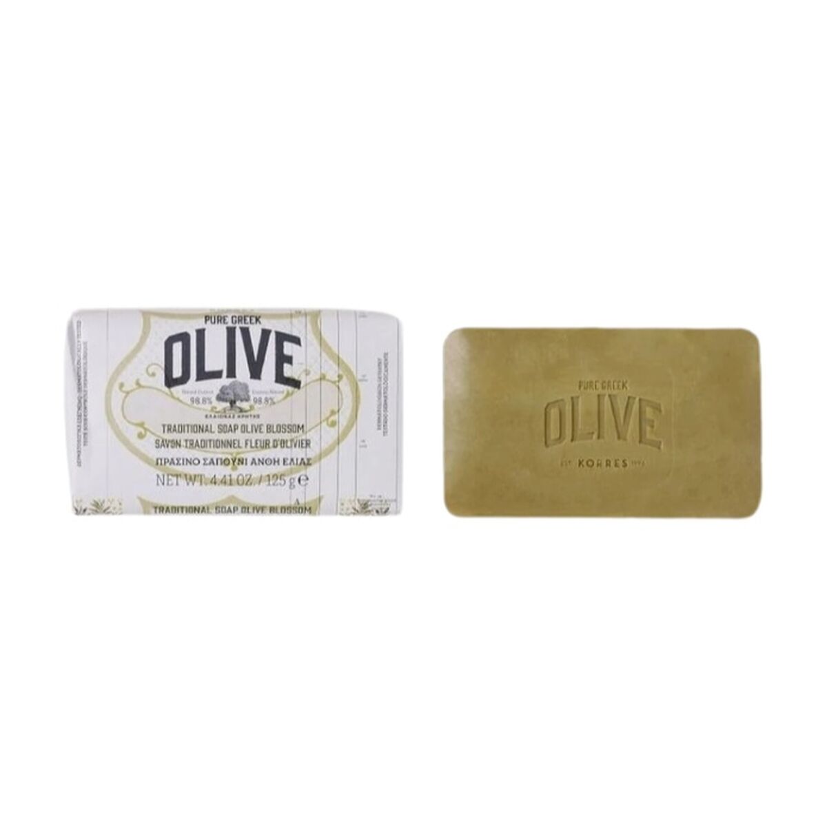 Soap Cake Korres Pure Greek Olive 125 g-0