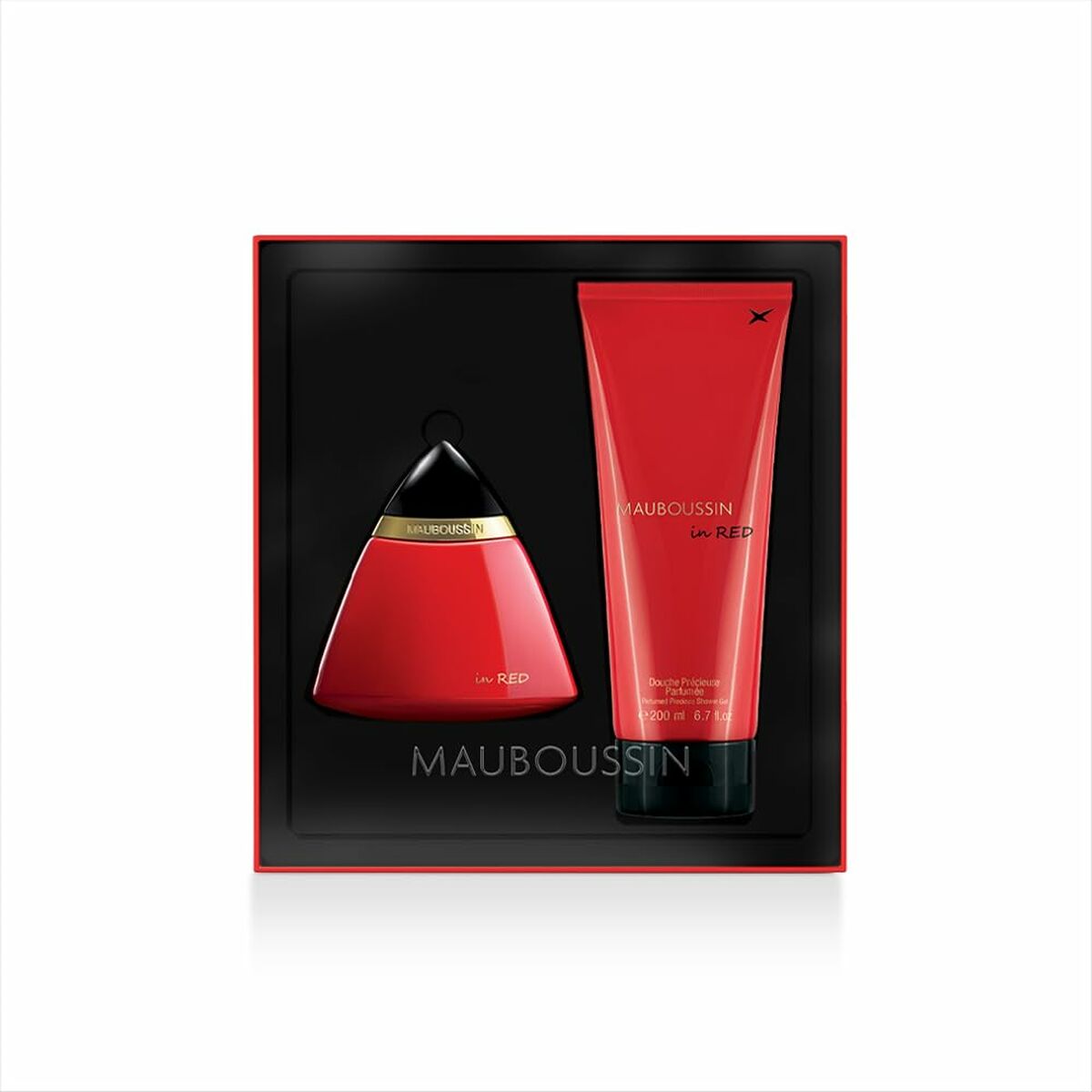 Herrenparfüm-Set Mauboussin in Rot 100 ml 2 Stück-0