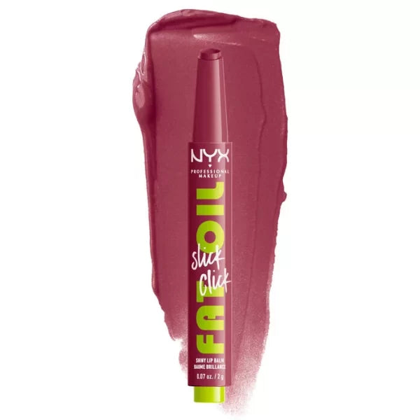 Nyx Fat olio Slick Click balsamo labbra Brillante Thats Major 2 g