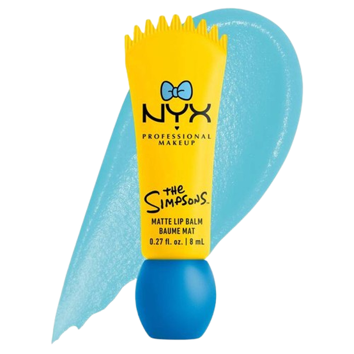 Nyx balsamo labbra Mate Smushy De Los Simpson Peekaboo Blue 8 ml