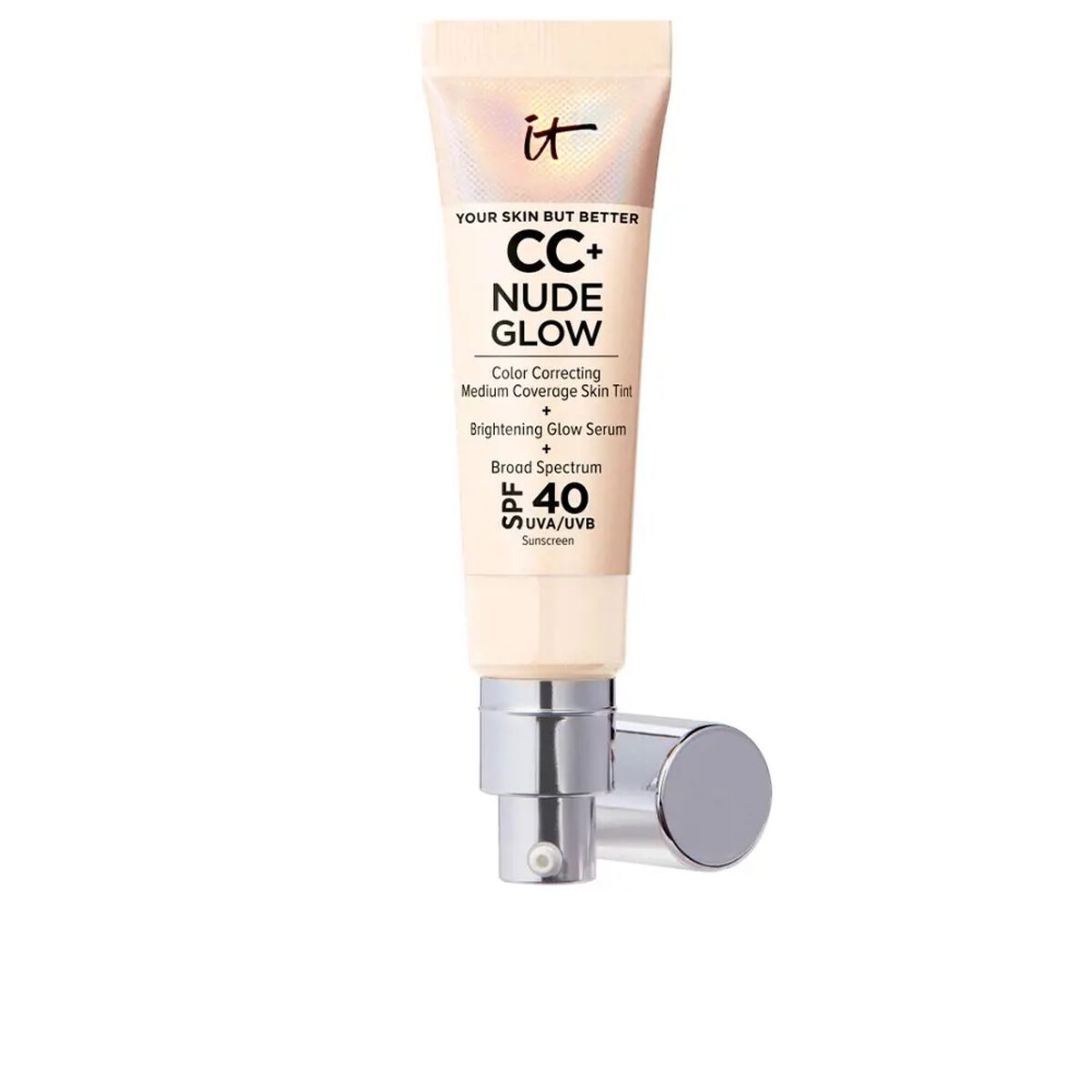 Creme Make-up Base It Cosmetics CC+ Nude Glow Fair Ivory Spf 40 32 ml-0