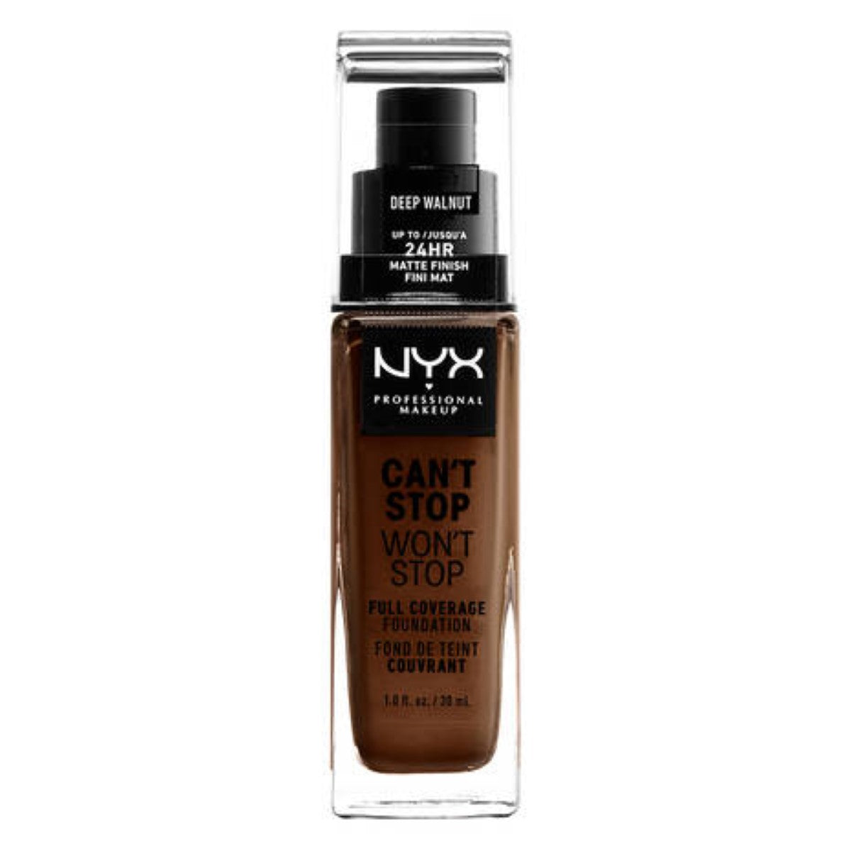 Crème Make-up Base NYX Can't Stop Won't Stop deep walnut (30 ml)-0