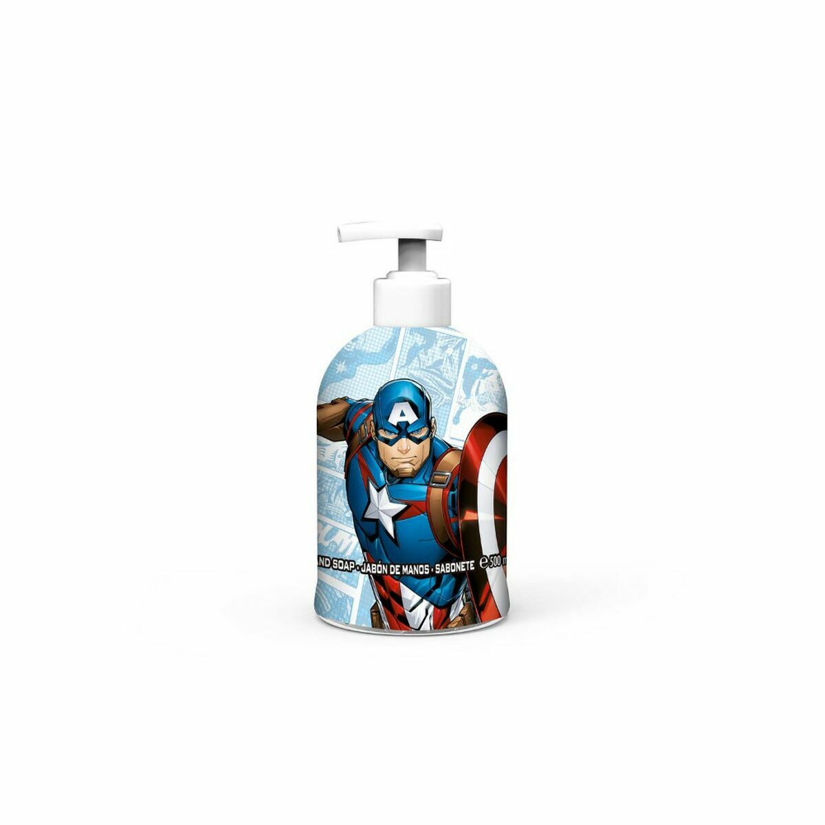Hand Soap Dispenser Cartoon 129110 Captain America 500 ml-0