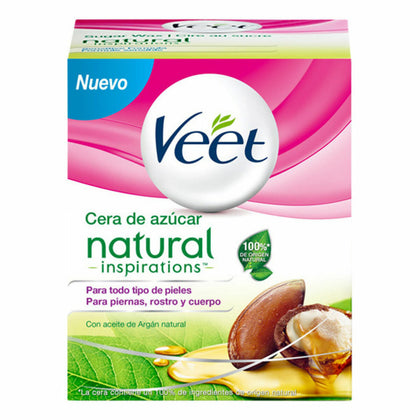 Körperhaarentfernungscreme Veet Cera Tibia Natürliches Arganöl Zucker 250 ml