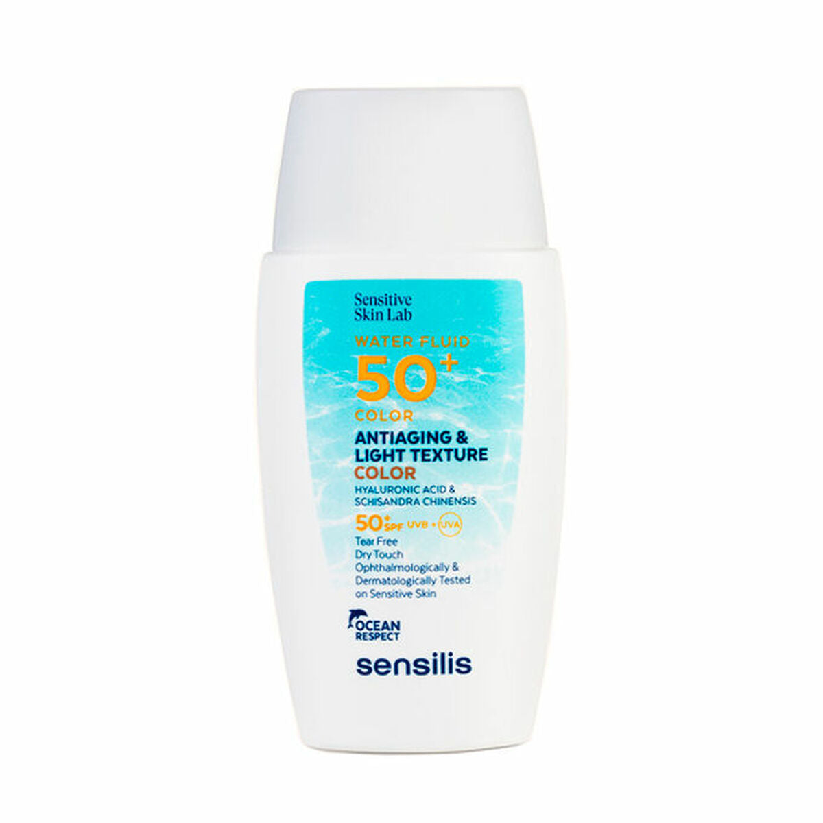 Sun Protection with Colour Sensilis Antiaging Light Texture Color SPF 50+ 40 ml-0