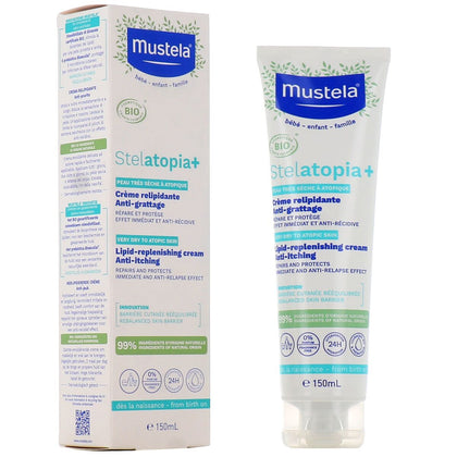 Crema Reparadora Bebé Mustela Stelatopia + 150 ml