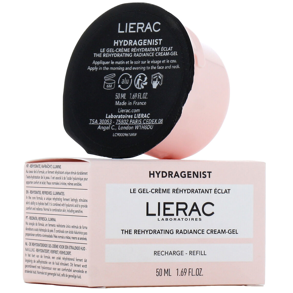 Gel crème hydratant Lierac Hydragenist 50 ml-0