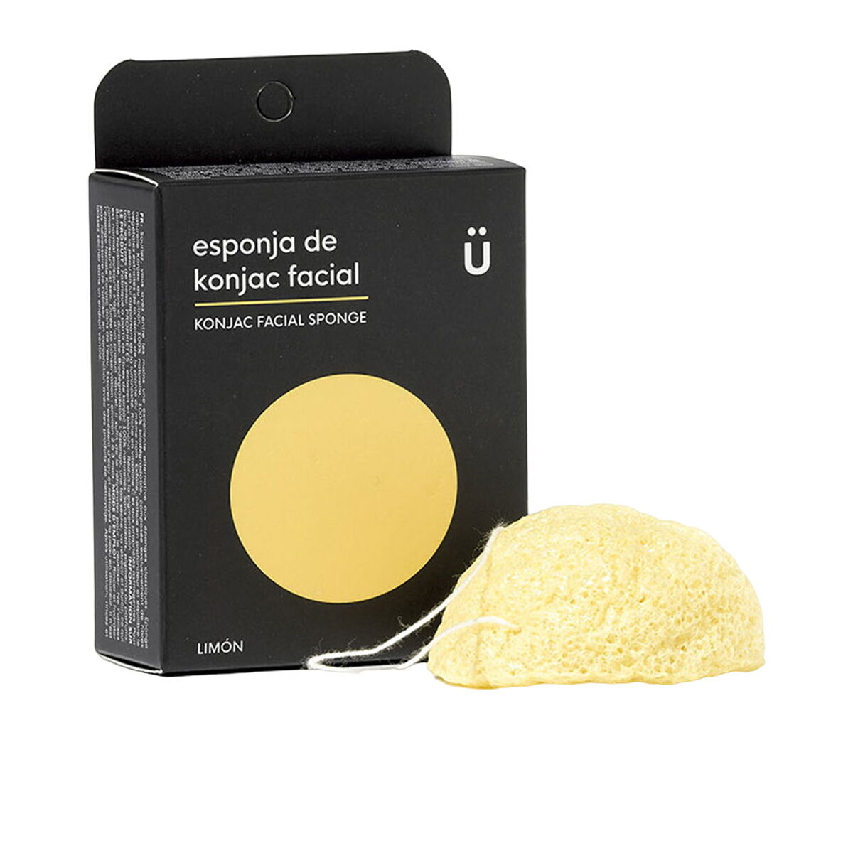 Face Sponge Naturbrush Konjac Lemon-0