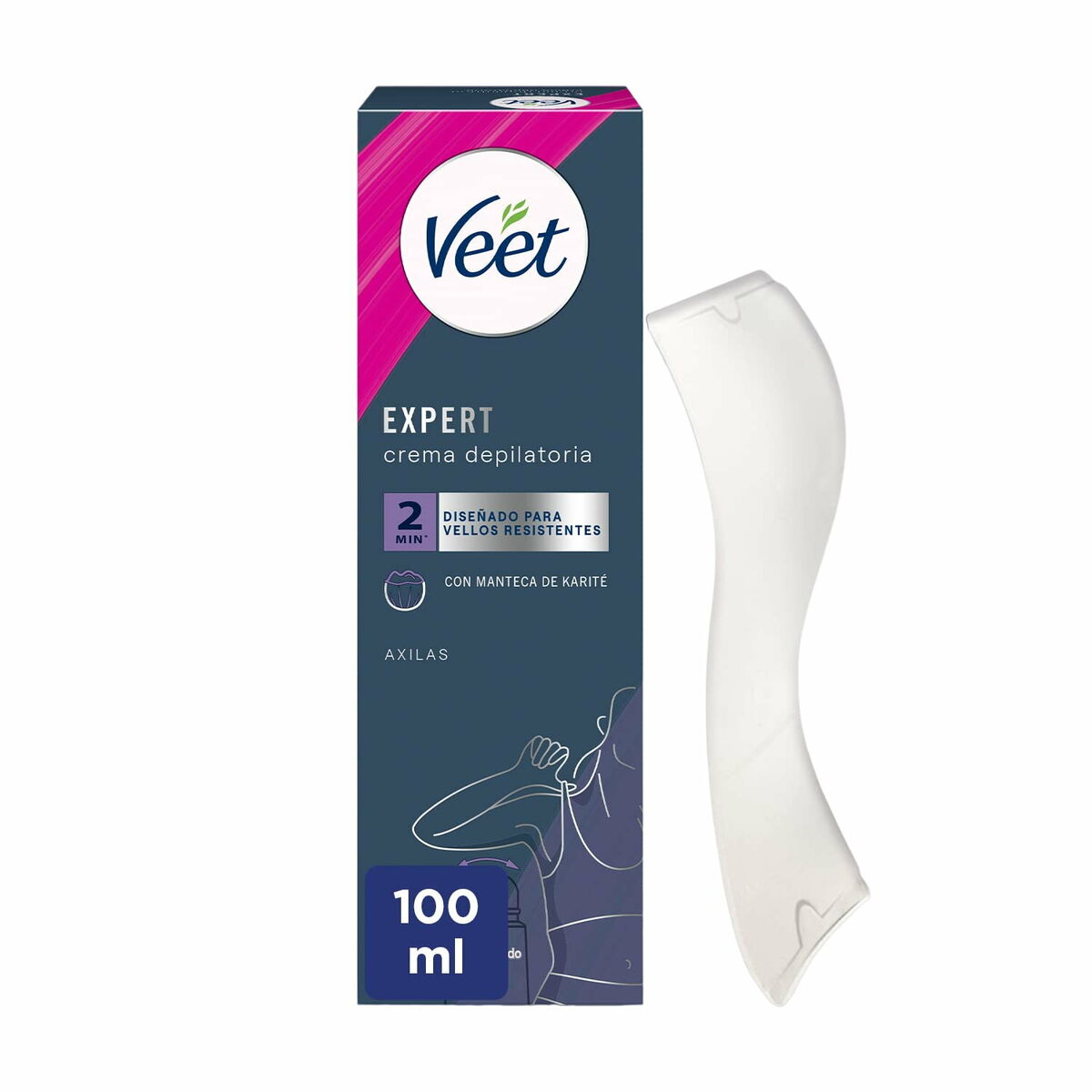 Körperhaarentfernungscreme Veet Expert Achseln 100 ml-0