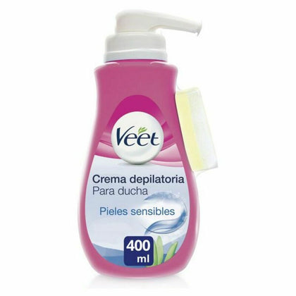 Crème Épilatoire Corps Veet Pure Ducha 400 ml