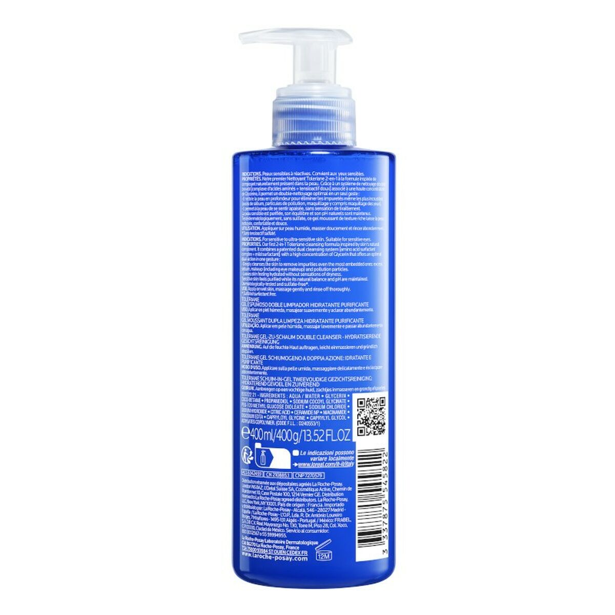 Gel detergente viso La Roche Posay Toleriane 400ml-1