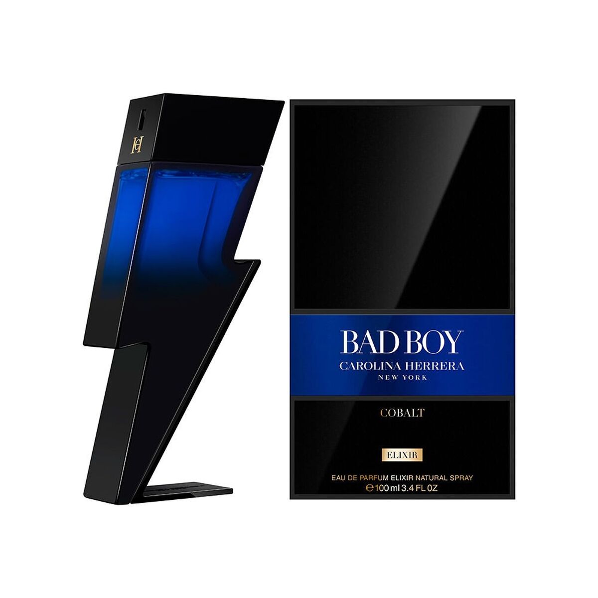 Profumo Uomo Carolina Herrera Bad Boy Cobalt Elixir EDP 100 ml-0