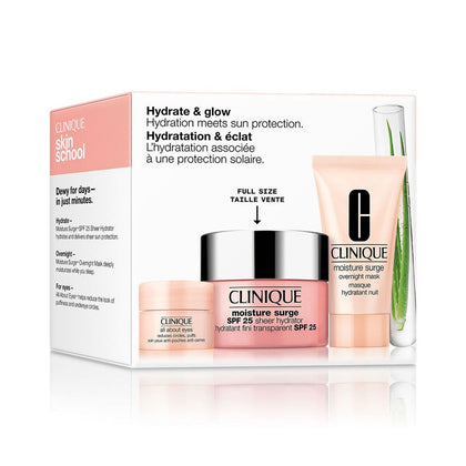 Set Cosmetico Clinique MOISTURE SURGE 3 Pezzi