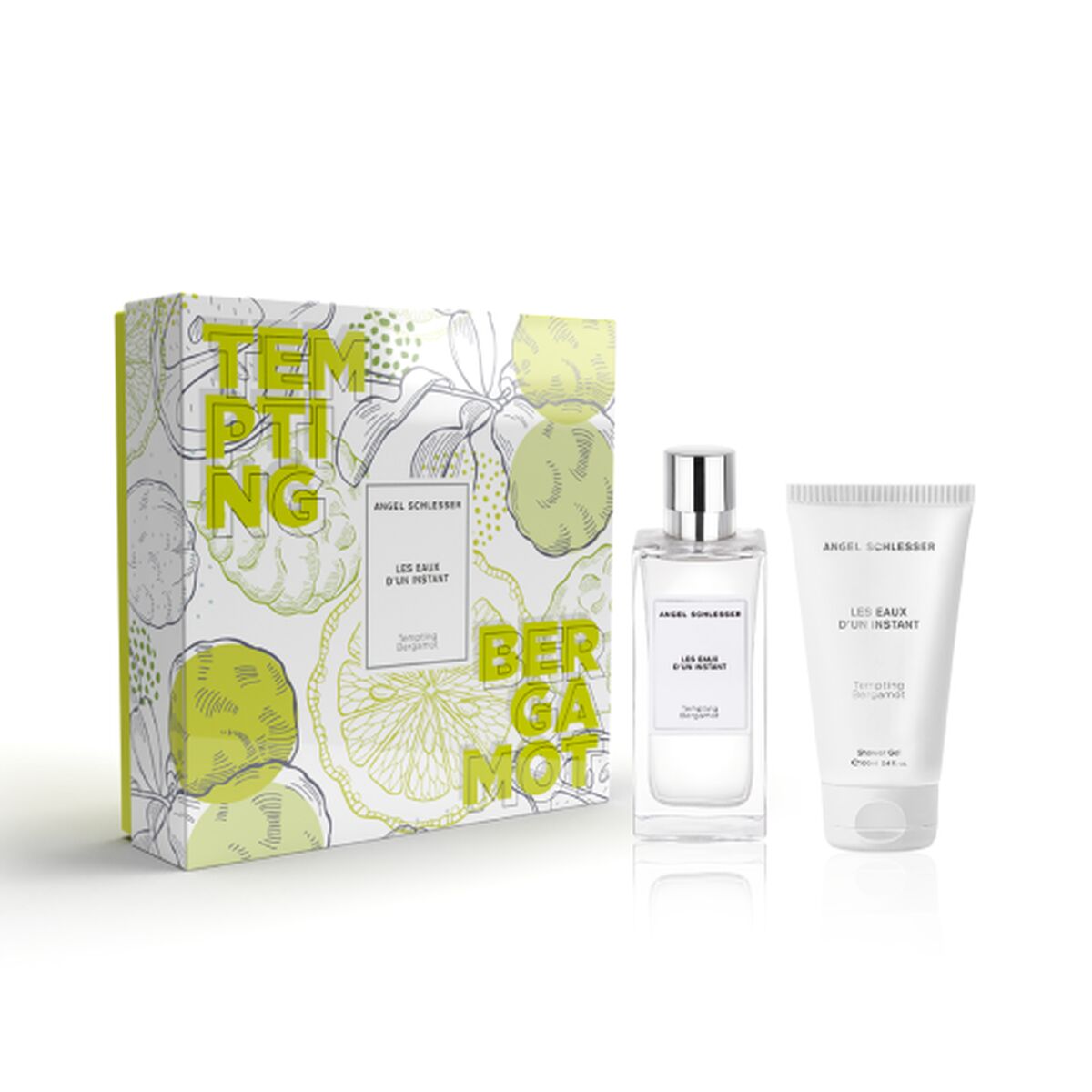 Coffret de Parfum Unisexe Angel Schlesser Les Eaux D'un Instant Tempting Bergamote 2 Pièces-0