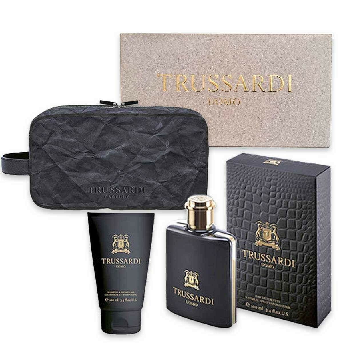 Men's Perfume Set Trussardi Uomo 3 Pieces-1