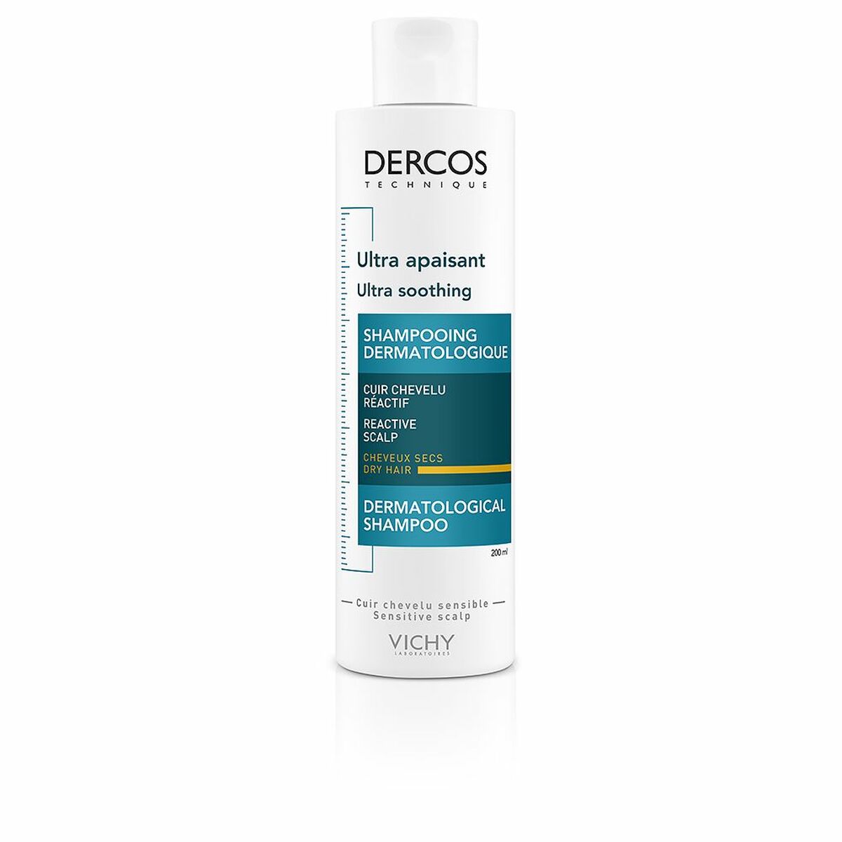 Shampoo Vichy Dercos Beruhigendes trockenes Haar (200 ml)-0