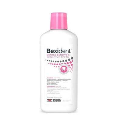 Mundwasser Isdin Bexident Sensitive Teeth Anti-Plaque (500 ml)