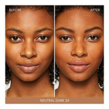Puder-Make-up-Basis bareMinerals Matte Nº 24 Neutral Dark Spf 15 6 g-1