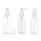 Travel Set Transparent White Plastic (36 Units)-2