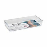 Drawer Organizer Multi-use Transparent Plastic 15,5 x 5,5 x 34,5 cm (36 Units)-1