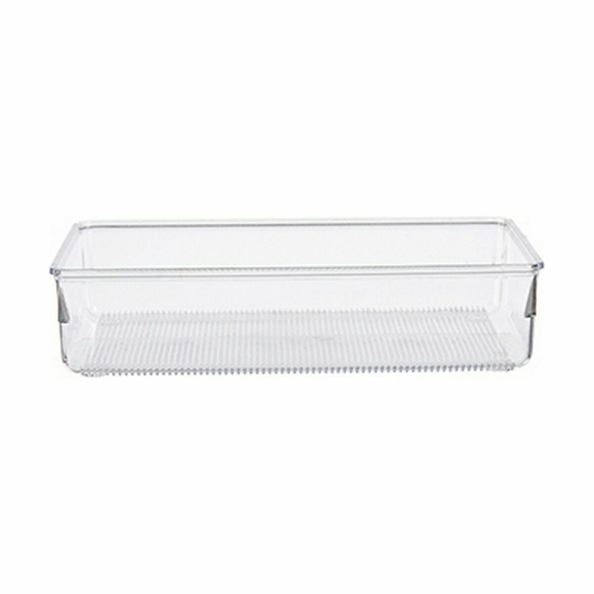 Drawer Organizer Multi-use Transparent Plastic 24 x 5,5 x 15,8 cm (36 Units)-1