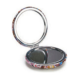Pocket Mirror Crystal Plastic 8 x 2,4 x 8 cm (12 Units)-1