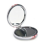 Pocket Mirror Crystal Plastic 8 x 2,4 x 8 cm (12 Units)-1