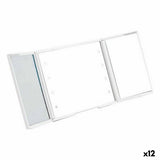 Pocket Mirror LED Light White ABS 1,5 x 9,5 x 11,5 cm (12 Units)-0