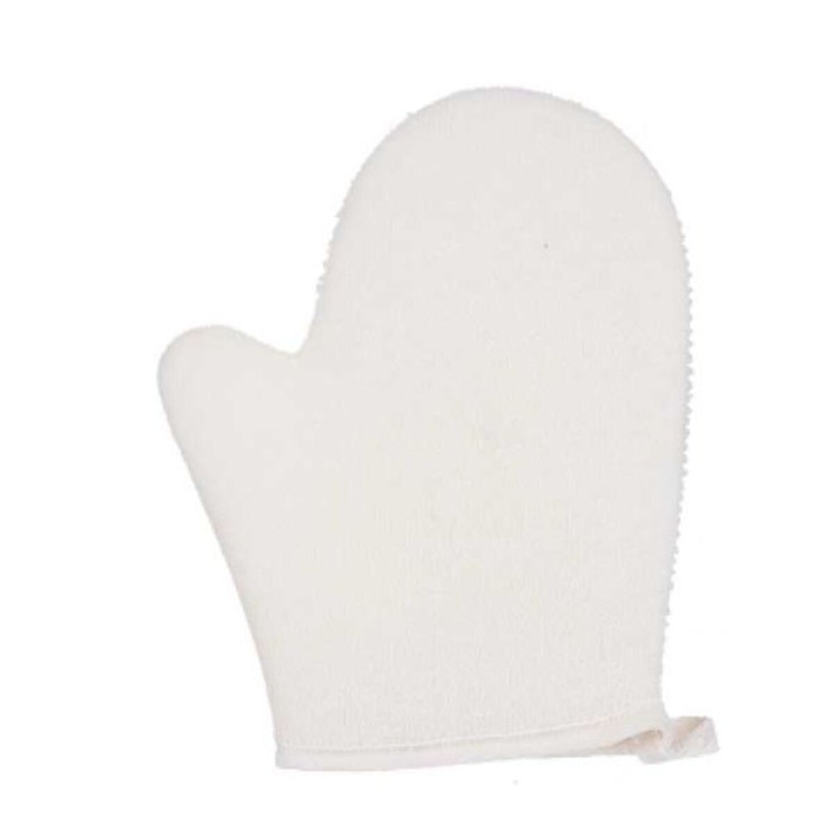 Bath Mitten White Beige (24 Units)-1