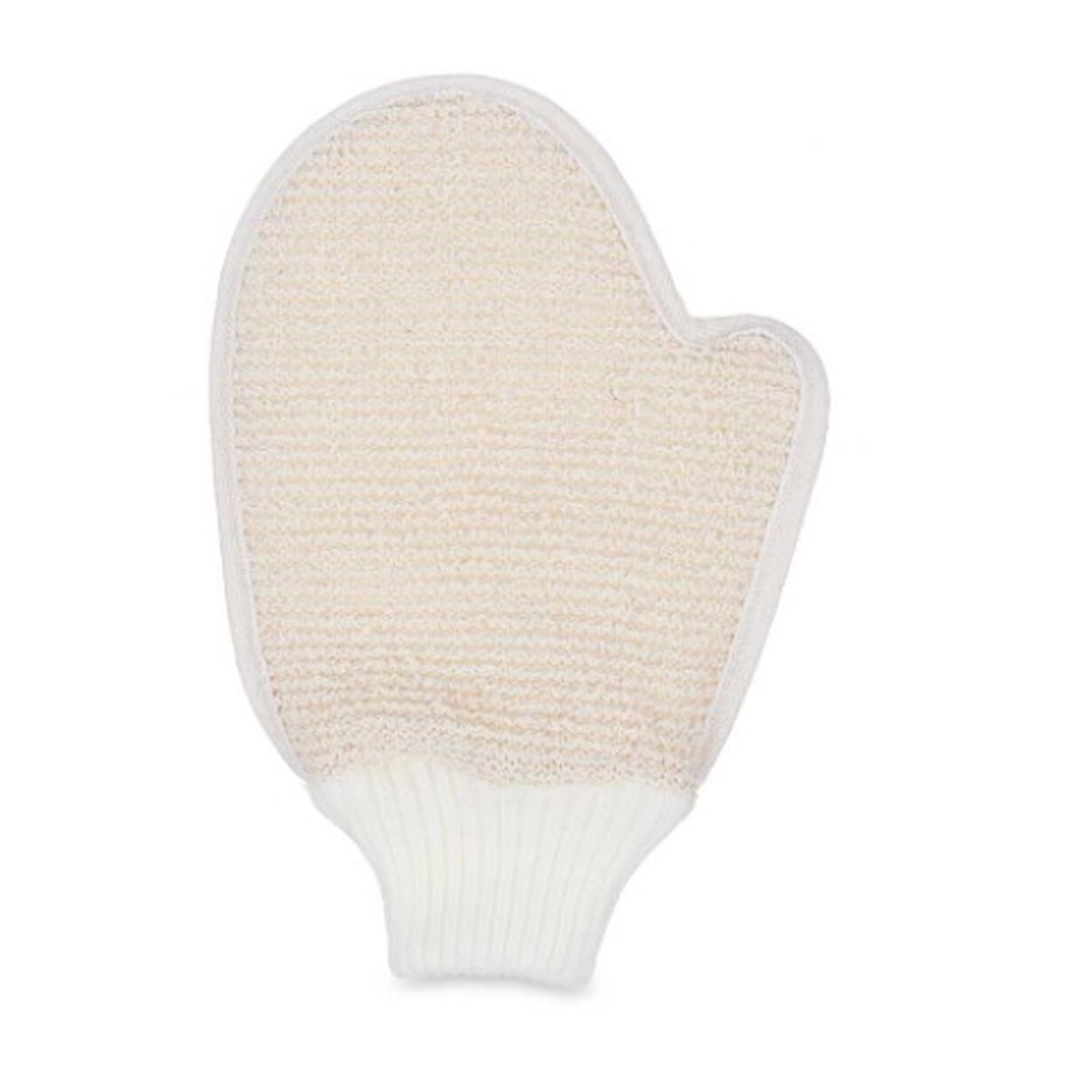 Bath Mitten Adjustable White Beige (24 Units)-2