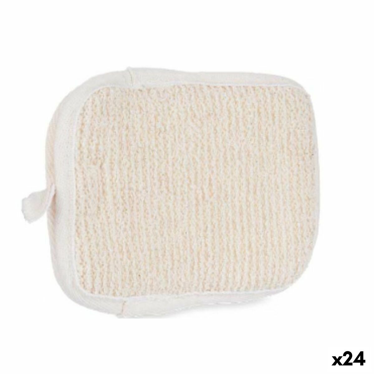 Bath Mitten White Beige (24 Units)-0