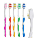 Toothbrush Yellow Blue Red Green Pink (12 Units)-2