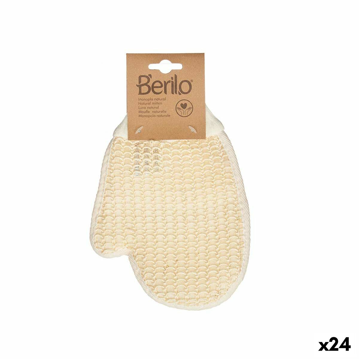 Bath Mitten White Beige (24 Units)-0