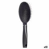 Pincel Plástico Silicona Negro (12 Uds)-0