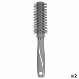 Round Brush Grey Silicone Plastic (12 Units)-0