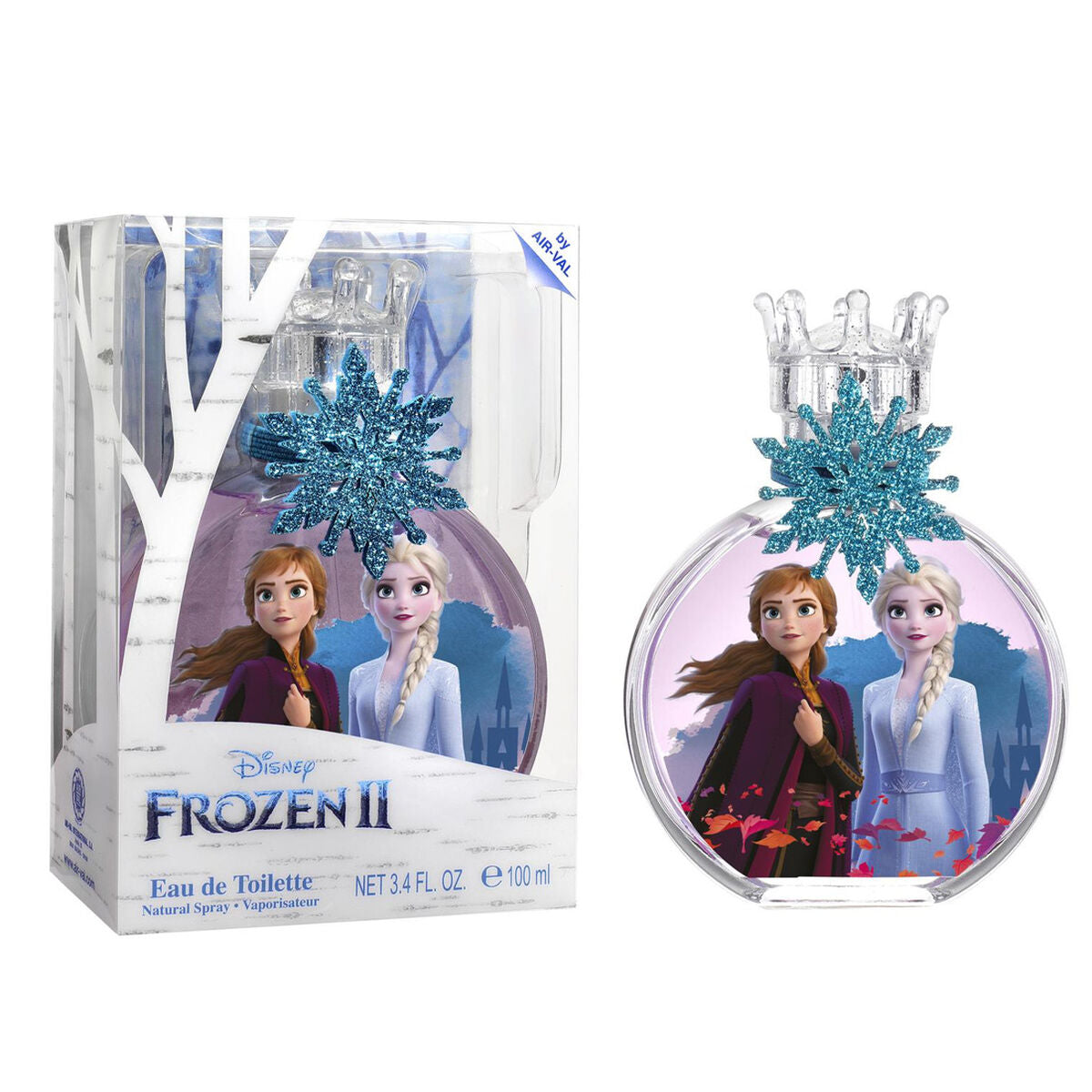 Kinderparfüm-Set Frozen EDT 100 ml 2 Stück-0