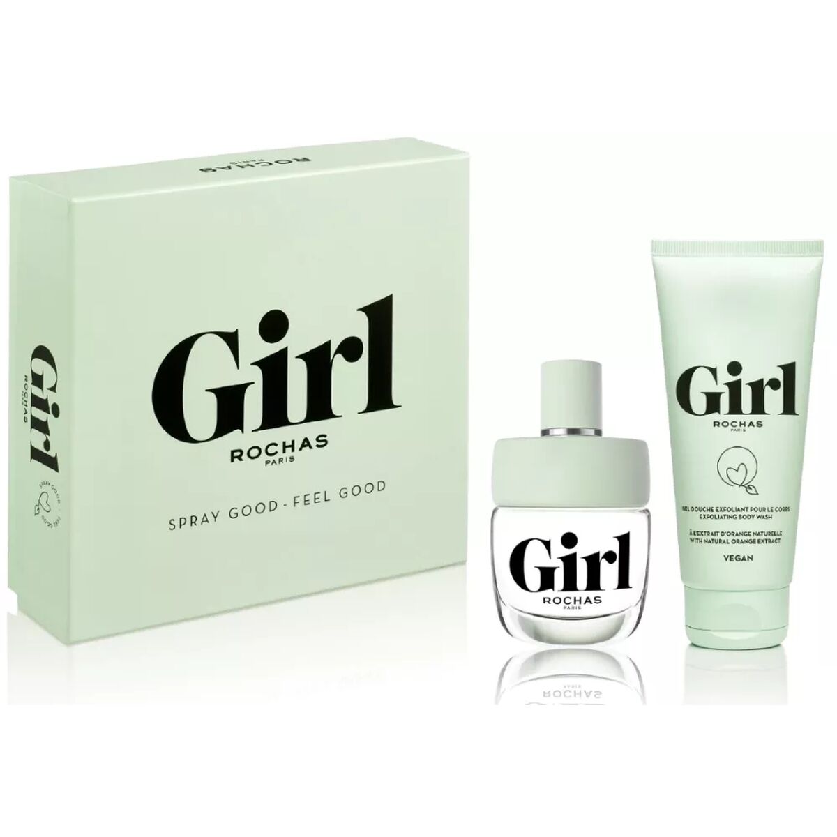 Set Profumo Donna Rochas Girl EDT 2 Pezzi-0