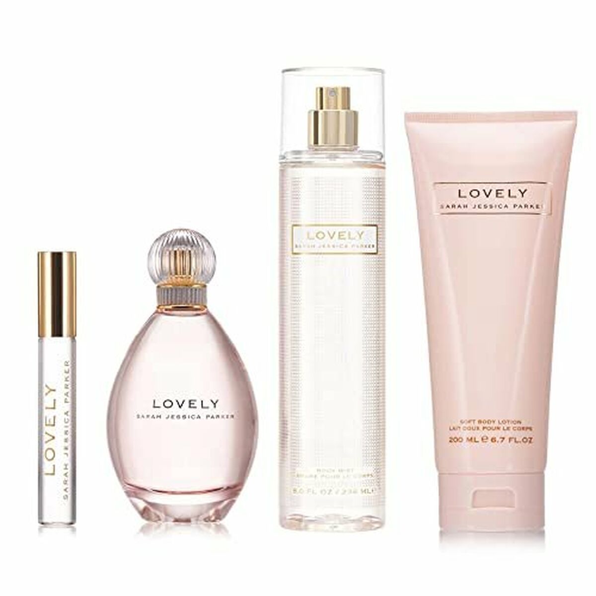 Set profumo da donna Sarah Jessica Parker Lovely 4 pezzi-0