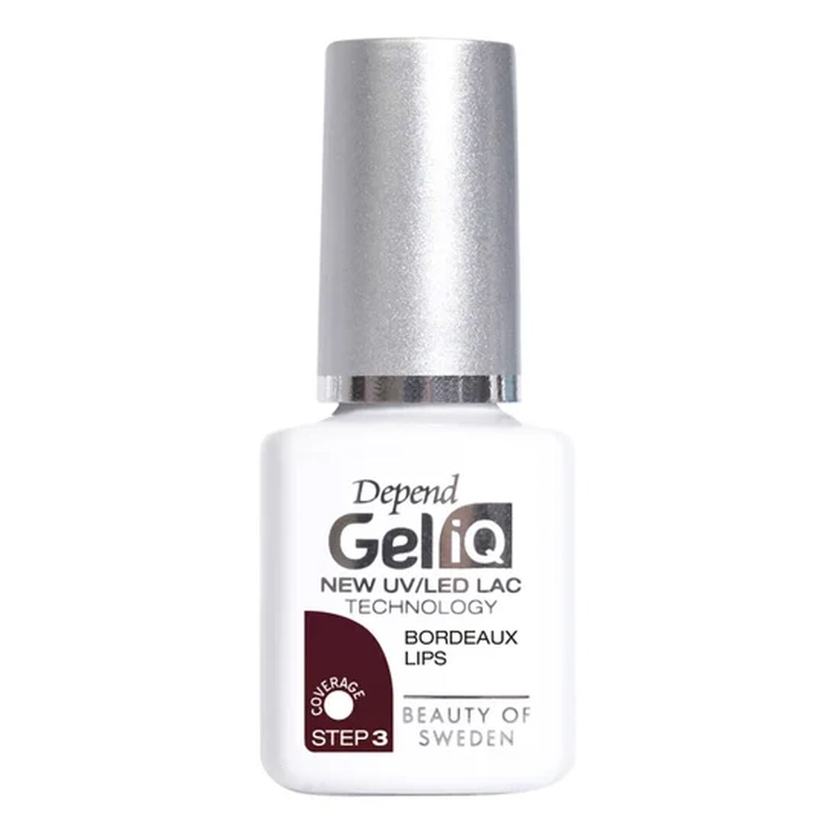 Esmalte de uñas Beter Depend Gel iQ Burdeos Labios 5 ml-0