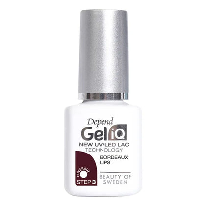 Esmalte de uñas Beter Depend Gel iQ Burdeos Labios 5 ml