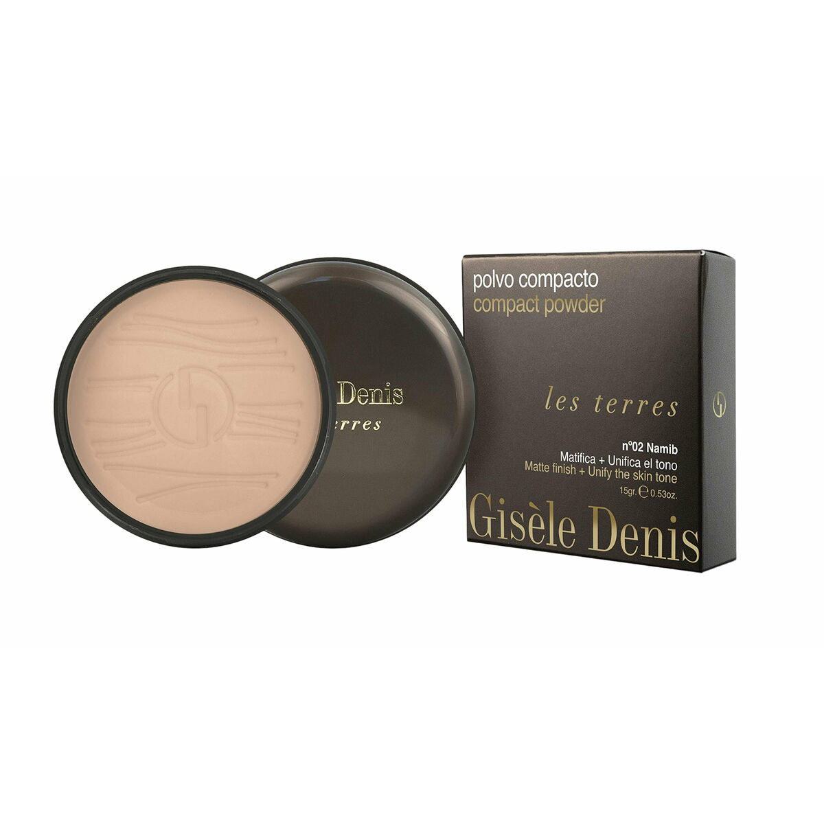 Compact Powders Gisèle Denis Les Terres Nº 02 Namib 15 g-0