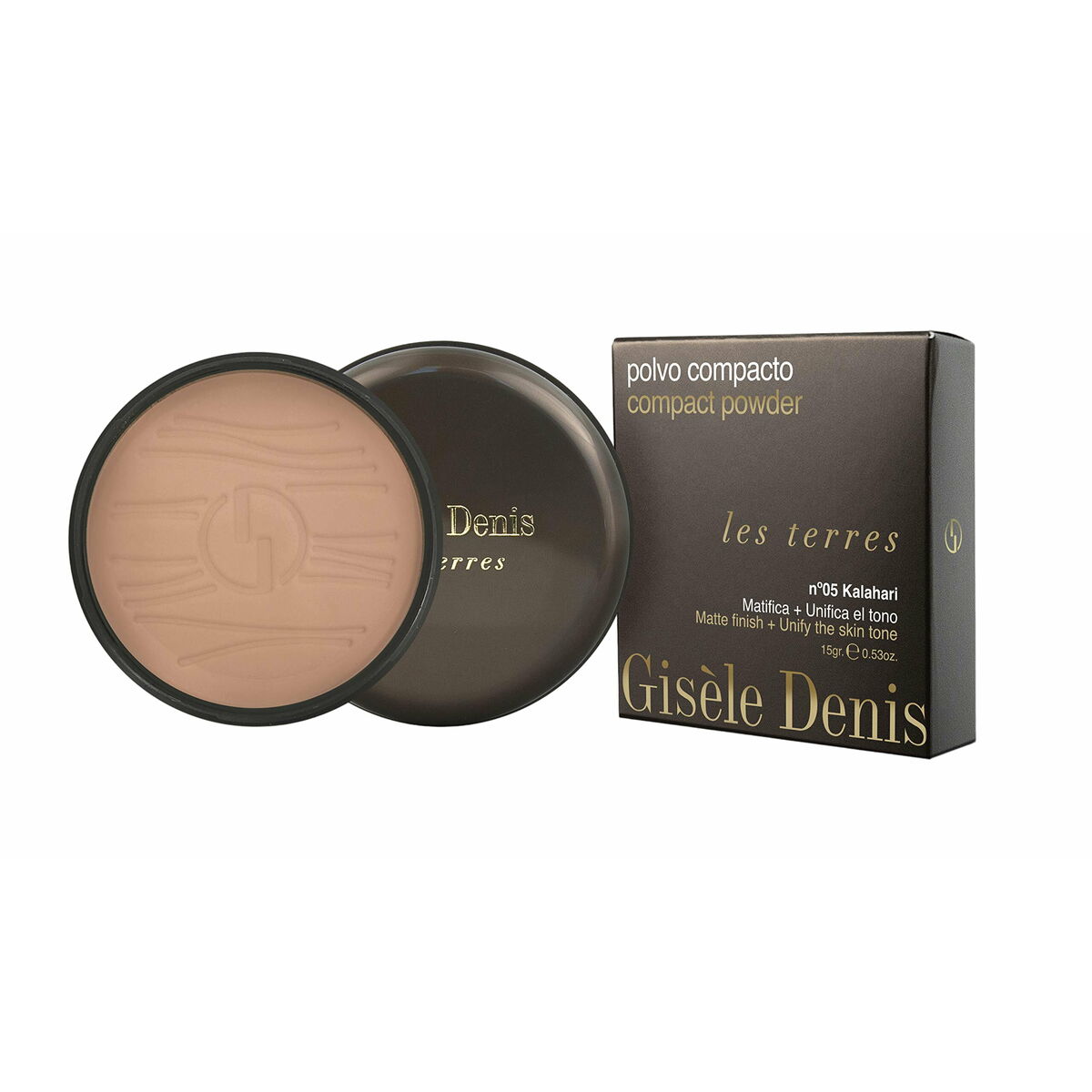 Compact Powders Gisèle Denis Les Terres Nº 05 Kalahari 15 g-0