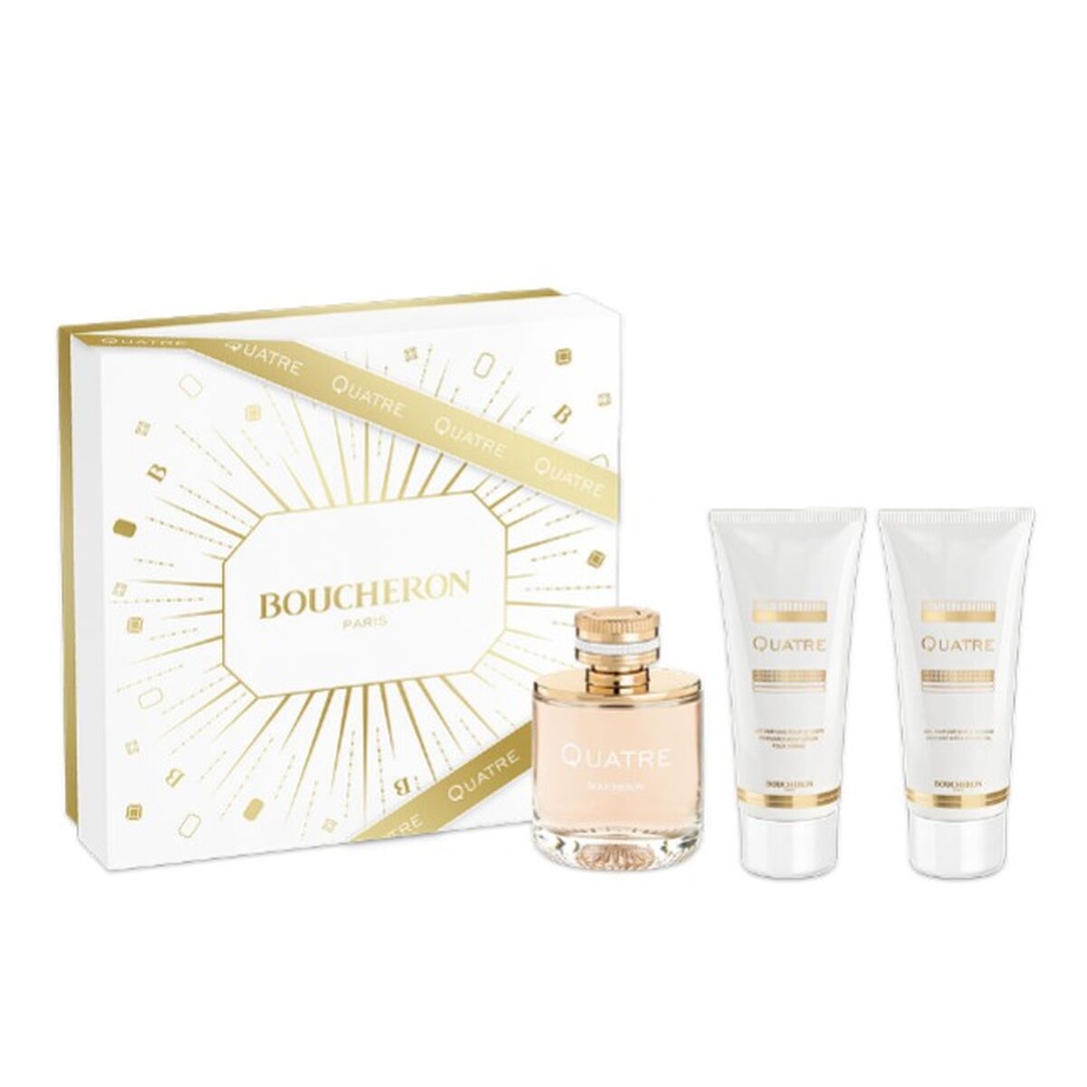 Set Parfum Dama Boucheron QUATRE POUR FEMME EDP 3 Piese-1