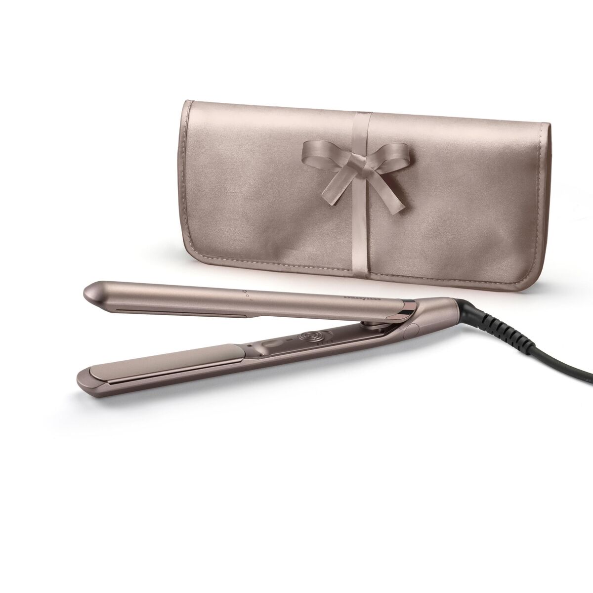 Plancha de Pelo Babyliss Smooth Glide ST90E Marrón-0
