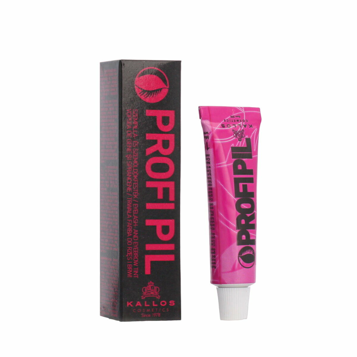 Eyebrow Tint Kallos Cosmetics Profi Pil Nº 1 Black 15 ml-0