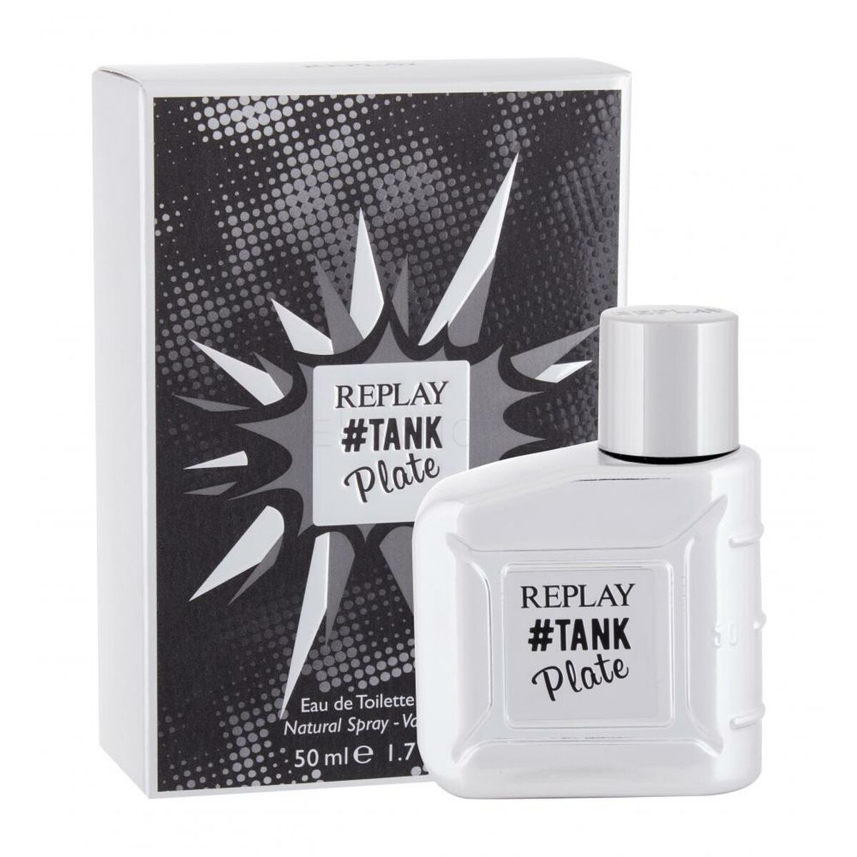 Profumo da uomo Replay EDT #Tank Plate For Him (50 ml)-0