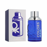 Men's Perfume Benetton Colors de Benetton Men Blue EDT 100 ml-0