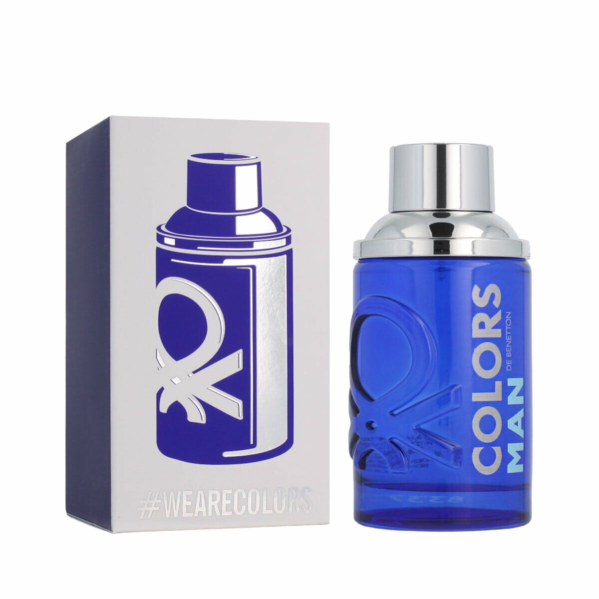 Men's Perfume Benetton Colors de Benetton Men Blue EDT 100 ml-0
