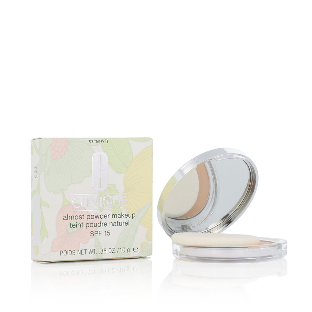 Powder Make-up Base Clinique Nº 01 Fair VF 10 g-1