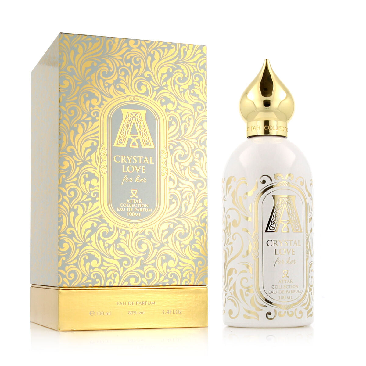 Women's Perfume Attar Collection EDP Crystal Love 100 ml-0